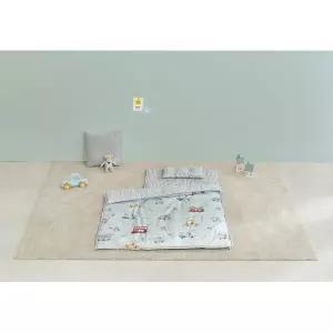 [롯데백화점]알레르망 치포일체형낮잠이불세트-J