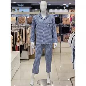 [셀러허브 1]비비안 세이브존07 남성 긴팔 잠옷 세트 MP2205 (30533150)