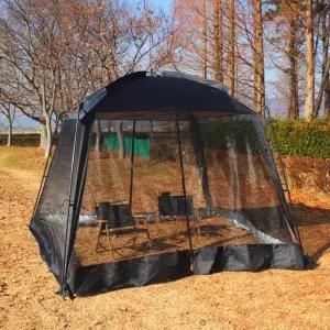 칼루스 스크린 매쉬 텐트 블랙 캠핑 쉘터 대형 여름 모기장