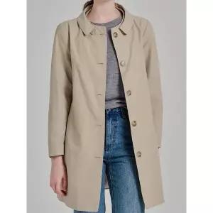 [디얼마미] 스텔라 단추 바바리 /마담 미시 중년 여성 빅사이즈 40대 50대