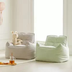 컴팩트 페르시안 JR108 스웨이드 빈백소파 1인쇼파 독서의자