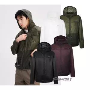 갤러리아 디스커버리 남성 초경량 립스탑 바람막이 DMWJ7C053
