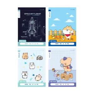  모닝글로리 초등 1-2 10칸쓰기 A 노트 공책 수업 10권 색상랜덤