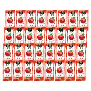 코카콜라 미닛메이드 조이 애플 사과 195ml (32개) 어린이 과일음료 대량 구매