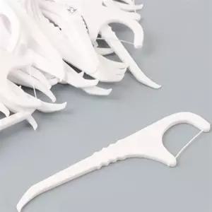 원플라이프 일회용 치실 100개입 국산일회용치실 대용량팩