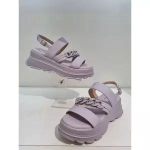 [하프클럽/에스콰이아]MARIO여성 통굽 스트랩 샌들 굽6센치 PFEMSD669