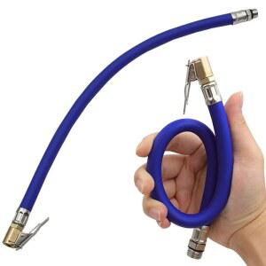 타이어 압력 총 인플레이션 호스 공기 압축기 파이프 자동차 오토바이 자전거 공기 고무 호스 연장 튜브 자동차 수리 부품