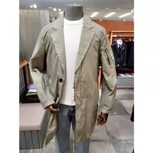 [본]22 S/S 본 가먼트워싱 언컨 에어드랍 라이트그린 홑겹코트 BN2SHA265-LG..