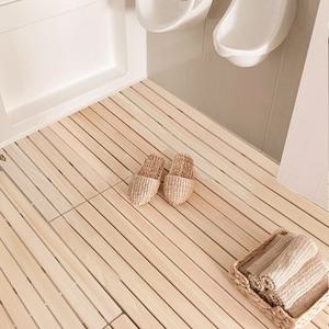 플라팜 편백나무 롤 발매트 건식화장실 욕실매트, 평형, 소형, 15mm, 1개