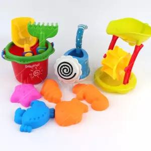 별 모래놀이 세트/모래/놀이/장난감/완구/찍기/모래틀/어린이/휴대용/키즈/유아용/유아/바구니/소꿉/바다