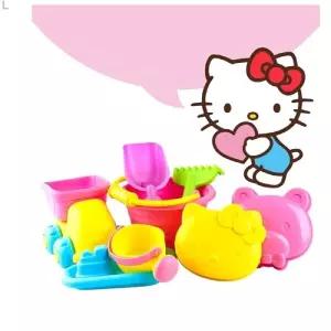 바니랜드 헬로키티 말랑말랑 모래놀이/모래/놀이/장난감/찍기/모래틀/어린이/완구/휴대용/키즈/세트/유아용