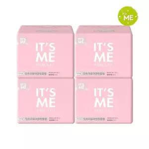 잇츠미 퓨어앤핏 생리대 중형 12P x4개