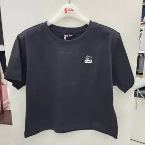 4부 디저트  일러스트 크롭 티 24M0452-1SC