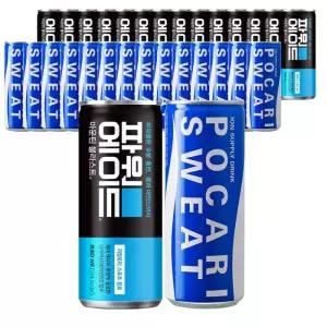 파워에이드 240ml 15캔 + 포카리스웨트 240ml 15캔 1박스 이온음료