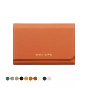 [무케] 페니체_네임카드월렛 9colors) 방수 가죽 명함 보관함