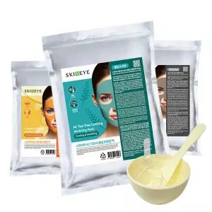 스킨아이 홈케어 모델링팩 300g +팩도구SET(팩볼+스파츌라+계랑스푼) 티트리쿨링/피지모공/영양탄력 고무팩(3종 택1) 