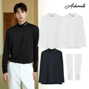 애시워스  최신상 남성 UV컷 4종 세트 (베이스레이어 3장 + 팔토시 1세트)