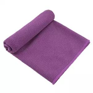 (퍼플) 쿨러 습식 스포츠 타월/타올/비치/요가/수건/등산/바스/땀수건/수영/골프/바디/운동/주방/수영장