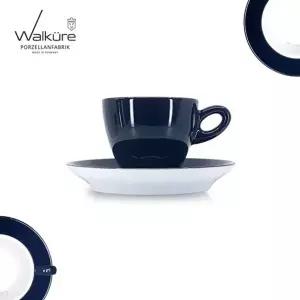 [발퀴레]알타 카푸치노 커피잔 세트 black