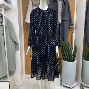 DP01 리본 쉬폰 시스루 도트 원피스 대동백화점 CP3WOP03