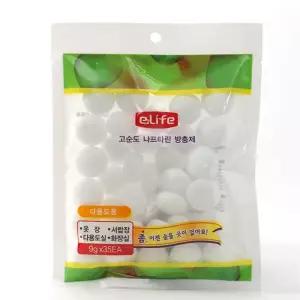 화장실 옷장 원형 나프탈렌 방충용 나프타린 다용도