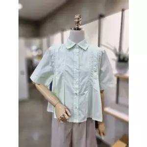 [NS홈쇼핑]ABFZ[3컬러]기본카라 다트 면블라우스(ABZ2HB11)[35228271]