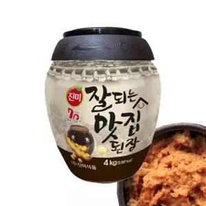 진미식품 진미 잘되는 맛집된장 4kg 1개