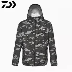 다이와 DAIWA 자켓 바람막이 외투 낚시복 카모 후드 야상 경량 방수 DE-5601CS