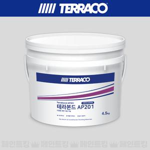 테라코 테라본드 AP201 다목적 프라이머 4.5kg 미장몰탈 샌드위치패널 철판 유리 타일 하도 