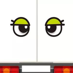 왕눈이11 고휘도반사 대형 차량스티커 280x280mm/차량/스티커/야간/자동차/차량용/반사/화물차/반사판/안전