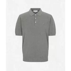 [국내정품] 빈폴 BEANPOLE MEN 멜란지 칼라넥 니트 카키 BC5551C24H 2412794