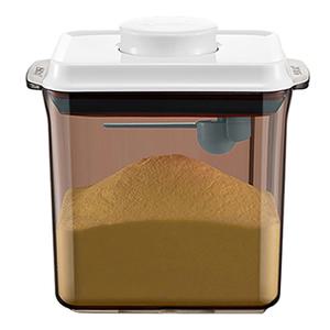 밀키보틀 분유통 분유케이스 모서리타입 브라운 화이트