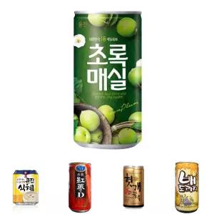 (180mlx30캔) 웅진 초록매실/대용량/사무실/양로원/유치원/간식/어르신/매실캔/할아버지/회사/탕비실/아동