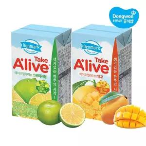 [동원에프앤비][동원] 덴마크 테이크얼라이브 120ml x 24팩 /망고/스위트자몽