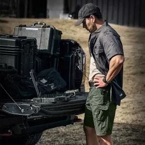 [CQR][한정특가]CQR 커세어 쿨링 냉장고 밴딩 스판 멀티카고 남자 반바지 CQ-TSP640