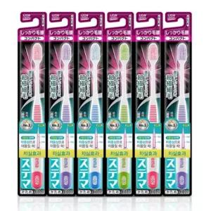 시스테마 시카리케고시 콤팩트하드 칫솔 6개입