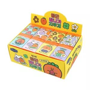 [핑크풋] 당근 잘나가 지우개 ver2 24개(박스)