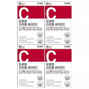 트루엔 리포좀 비타민C 1100mg x 50정 4개 / 써클