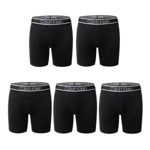 CK 캘빈클라인 비스코스 블렌드 스트레치 5팩 박서브리프 남성 팬티 블랙 NP2677O-001