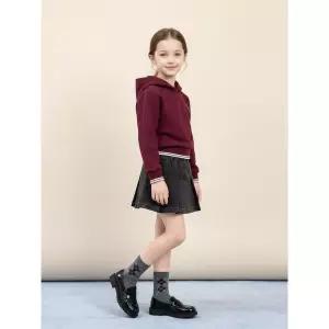 [BEANPOLE KIDS] [Essential]  후드 스웨트 셔츠  와인 (BI5941UE2Z) (BI5941UE2Z)