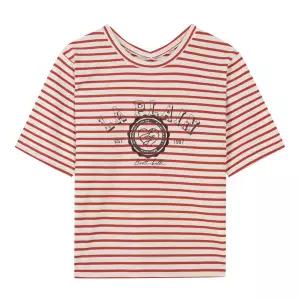 [롯데백화점]베스띠벨리 스트라이프V넥아트웍티셔츠_BJIBH2807