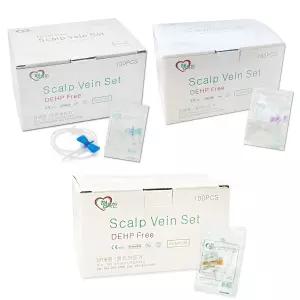 행복한 나비침 23G 24G 25G 100개 스칼프니들 나비침 니들 주사침 주사바늘