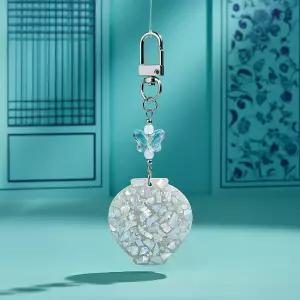 자개 키링 만들기 달항아리 DIY 키트 나전칠기 공예 전통 어르신 문화재 굿즈 선물