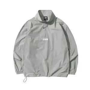 에프씨엠엠 FCMM 클럽 팀 하프집 윈드브레이커 - 그레이