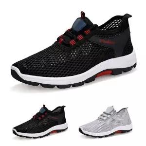 인기상품 여름 통풍 운동화 망사 경량 신발 아쿠아 커플 슈즈 [W32009F_250919]