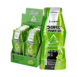 코오롱제약 퍼펙트 파워젤 (축구 마라톤 자전거 등산 보충제 에너지젤) 청포도 12포 1개