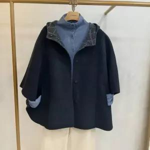 [크레송]숄카라녁 망토코트MW0CMHA72 DG