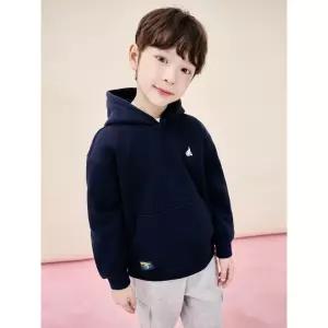 [BEANPOLE KIDS] 푸즈예티 그래픽 기모 후드 스웨트 셔츠  네이비 (BI5Y41U06R) (BI5Y41U06R)