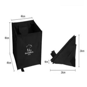 자일백 리드 클라이밍 캐릭터 가방 큐브 볼더링 등반 밧줄 멀티피치 쵸크백 초크 블랙