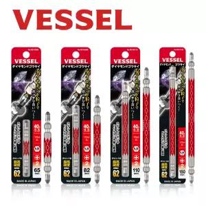 베셀 다이아몬드 십자 드릴 비트 드라이버 입자 코팅 고사이 도라이바 도라이버 65 - 150mm DG142 시리즈